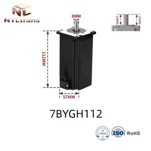 1.8 °    Motor de CC 57*112*8MM <span class=keywords><strong>Nema</strong></span> <span class=keywords><strong>23</strong></span>, Motor Paso <span class=keywords><strong>a</strong></span> Paso 57, <span class=keywords><strong>4.2</strong></span> <span class=keywords><strong>A</strong></span>, 2.8 N.M, 57BYGH112 para Impresora 3D CNC - Product Image 1