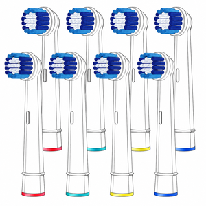 Cabezales de cepillo de dientes eléctrico de alta calidad, cabezales de repuesto para la limpieza diaria de los dientes, productos de higiene bucal - Product Image 1