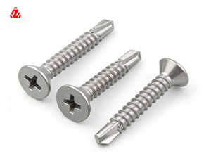 Tornillos Autoperforantes de Cabeza Plana Avellanada de Acero Inoxidable con Ranura Cruzada DIN <span class=keywords><strong>7504P</strong></span> - Product Image 4