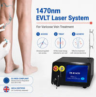 Traitement EVLT 1470nm, ablation laser endoveineuse des varices/EVLT/EVLA, appareil laser