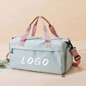 Sac de voyage personnalisé de haute qualité avec logo, vente en gros, grande capacité, sacs à bandoulière, sacs à main pour le sport décontracté, sacs de sport - Product Image 6