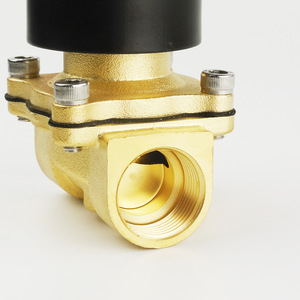 Válvula Solenoide de Agua JINEN Kim On 2W025 08 160 15 250 25 UW 15, Cuerpo Totalmente de Cobre, AC 220V, 0-1 MPa, Unidireccional - Product Image 1