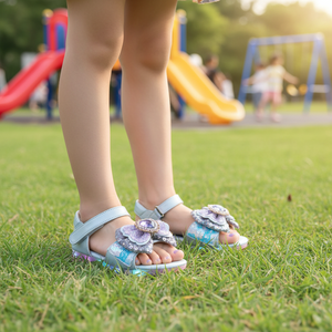 Sandalias OZKIZ Estilo Coreano con Forma de Corazón para Niñas de 2 a 7 Años, Moda Infantil de Verano, Venta al Por Mayor - Product Image 3