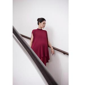 Falda Midi de Seda Vietnamita para Mujer, Estilo Trompeta, Lisa, con Cintura Elástica, ODM/OEM, Satén Sirena, Ligera, para Todas las Temporadas - Product Image 3