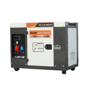 Huan Neng Silent Kn8000se Air Cooled Diesel <b>Generator</b> 8 Kw Single Phase 220V Household Use - Product Image 4