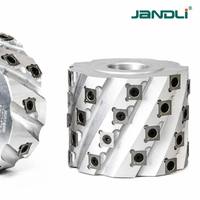 Tête de coupe hélicoïdale sur mesure pour le travail du bois, alésage et hauteur personnalisés pour centre d'usinage CNC