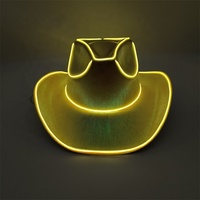 All'ingrosso LED lampeggiante cappello da Cowboy con paillettes per le prestazioni del partito
