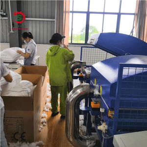 เครื่องบรรจุใยโพลีเอสเตอร์อัตโนมัติสำหรับทำหมอน พร้อมมอเตอร์ กำลังการผลิตสูง 150-300 หมอน/ชั่วโมง - Product Image 5