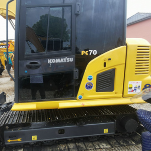 Excavatrice sur chenilles Komatsu <span class=keywords><strong>d</strong></span>'occasion, 7 tonnes, <span class=keywords><strong>d</strong></span>'origine japonaise, modèle PC70, matériel de construction à vendre au <span class=keywords><strong>prix</strong></span> le plus bas. - Product Image 6