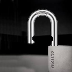 शीर्ष सुरक्षा थोक कम कीमत वाटरप्रूफ उच्च सुरक्षा स्टेनलेस स्टील वर्ग पैडलॉक के साथ कम पावर अलार्म पाउडर लेपित फिनिश - Product Image 2