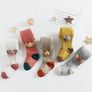 Confortable coton fille nouveau-né enfant en bas âge collants pantalons caleçons enfants chaussettes - Product Image 1