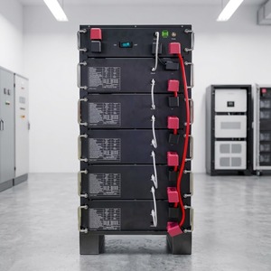 Batterie LiFePO4 haute tension intégrée montée en rack série HV-2 51,20 kWh, charge multi-ports portable pour applications solaires commerciales - Product Image 4