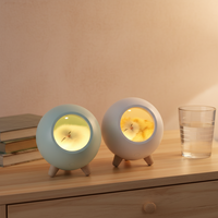 Veilleuse de bureau en ABS pour enfants Mini lampe de table décorative Usb pour chat