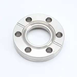 Factory Price Stainless Steel Vacuum 304 316l Equal Flat Welding Flange Pipe Fittings