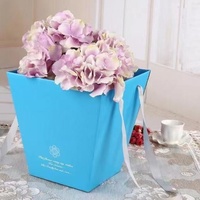 Boîte à fleurs trapézoïdale florale à tenir à la main, boîte d'emballage pour bouquet de fleurs, décoration florale DIY, provenant de Zhejiang Jinhua