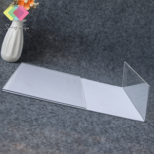 Letrero de Primavera de 8,5x11 pulgadas, montaje en pared, letrero acrílico, menú, Soporte de etiquetas, tienda de mesa con cintas, estante de precio de exhibición de tarjeta de mesa A4 transparente - Product Image 4