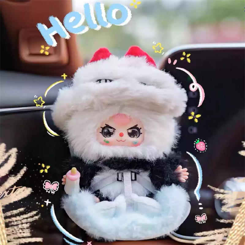 Baby Three Vehicle Mounted Baby Series - Mystery Plush Dolls
