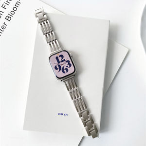 Cinturino impermeabile in acciaio inossidabile per la serie di orologi <span class=keywords><strong>Apple</strong></span> <span class=keywords><strong>7</strong></span>/SE/6/5/8/Ultra 41-49mm - Product Image 3
