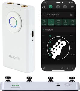 Pédale multi-effets pour basse MOOER Prime P1, amplificateur pour casque, outil d'entraînement, looper, machine à rythmes - Product Image 1