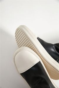 Au-dessus du genou bottes cuisse automne hiver dames plate-forme chaussures bottes de sécurité avec Stretch <span class=keywords><strong>en</strong></span> cuir PU femmes <span class=keywords><strong>Latex</strong></span> cuissardes bottes - Product Image 4