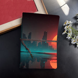 Beau cahier A6 fabriqué à la main Cadeau de fête des enseignants élégant pour les professeurs Idéal pour les notes de <span class=keywords><strong>recherche</strong></span> et les plans de conférence avec - Product Image 2