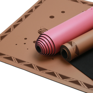 Tapis de sol en caoutchouc PU haute résilience avec style artistique Mandala, OEM haute résilience - Product Image 4