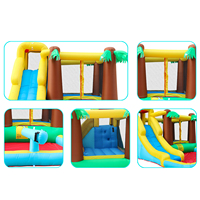 Maison gonflable pour bébés Château de maison gonflable pour toboggan aquatique Maison gonflable pour ballons gonflables