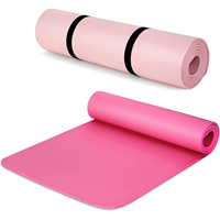 Tapete de Yoga y Pilates de Alta Densidad NBR con Logotipo Personalizado, Tapete de Ejercicio sin Olor, Directo de Fábrica