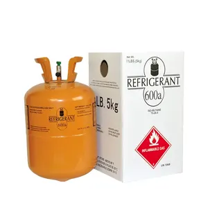 Wholesale price factory supply gas refrigerant r600a high purity 99.9% refriferant gas r600a