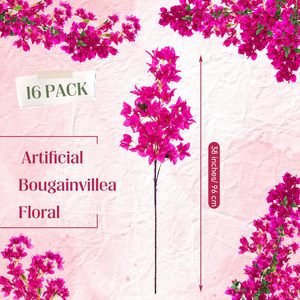 Vente <span class=keywords><strong>en</strong></span> gros de plantes de bougainvilliers à longue <span class=keywords><strong>tige</strong></span> couleur soie bougainvilliers artificiels bougainvilliers <span class=keywords><strong>en</strong></span> soie florale pour mur de fleurs - Product Image 2
