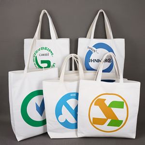 Manufacturers <b>Canvas</b> Blank Spot Diy Cloth Environmental Protection Shopping <b>Bag</b> Custom Printing Logo - Product Image 5