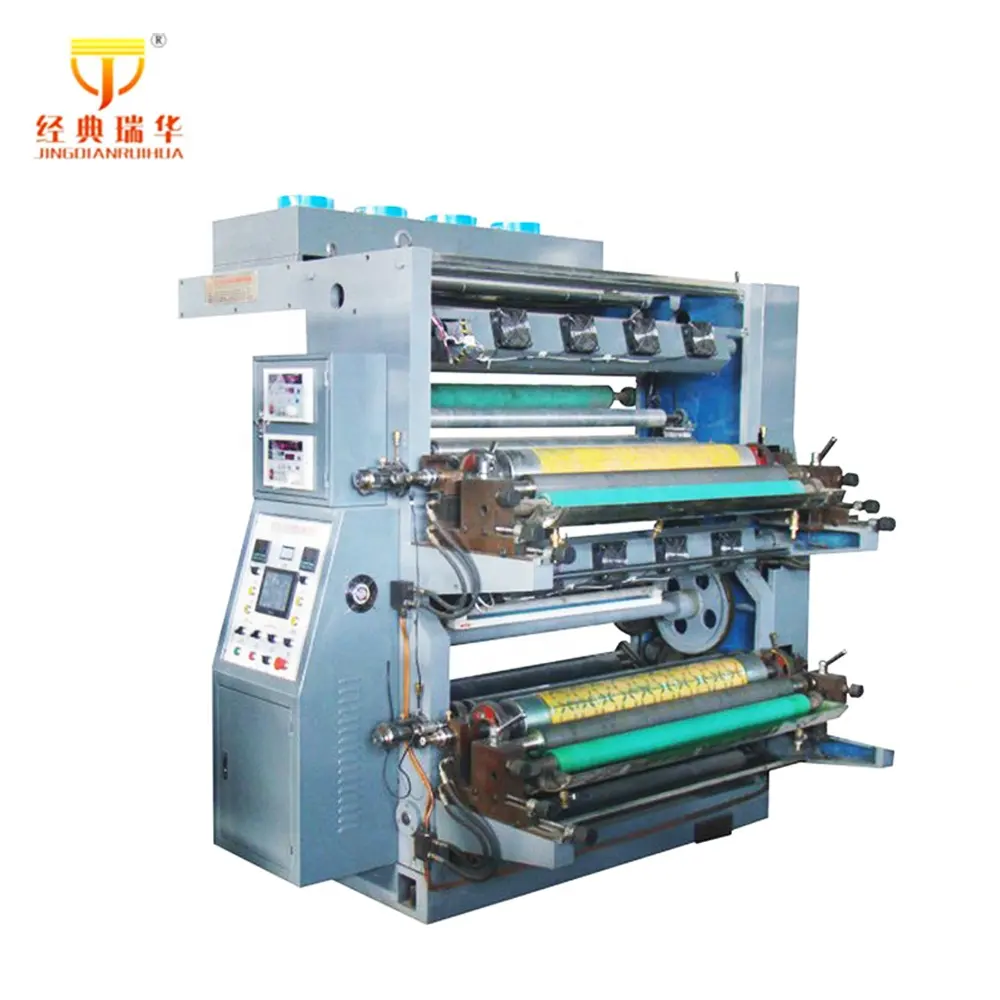 Zweifarbige Mini-Druckmaschine zum Verkauf, Flexodruck maschine für Papier
