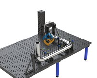 Table de soudage 3D en acier D16 nitrué, qualité supérieure, best-seller, conforme CE ISO
