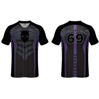 Kaos Balap Motor Musim Panas Anti Angin Ukuran Besar Custom Full Sublimasi, Pakaian Tim Balap, % Poliester