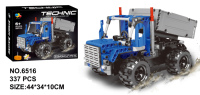 MOC Briques Modèle Bloc de Construction Voiture En Plastique Bloc de Construction Ensemble Jouet Camion En Plastique Blocs de Construction RC Camion À Benne Basculante Avec USB