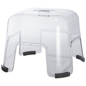 <span class=keywords><strong>Tabouret</strong></span> rond en plastique transparent en gros, empilable, antidérapant, facile à transporter, multi-usages, pour la maison, le <span class=keywords><strong>bureau</strong></span>, la salle <span class=keywords><strong>de</strong></span> bain - Product Image 1