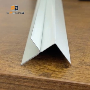 2025 Thiết Kế Hiện Đại Treo Trần Thép Thạch Cao Hồ Sơ Bóng Dòng 45*23*12.5Mm 3M F Góc Hồ Sơ Bóng Khoảng Cách Trần - Product Image 2