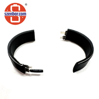 Batterie curve per bracciali 3.7V ultra sottile flessibile curvo batteria ad anello ai polimeri di litio per smart watch
