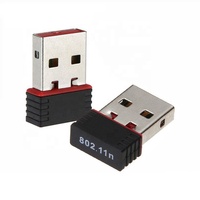 Adaptateur Wifi USB au prix d'usine, 150 Mbps, sans fil, USB WLAN 802.11n, mini adaptateur Wifi USB 2.0 pour PC, ordinateur portable