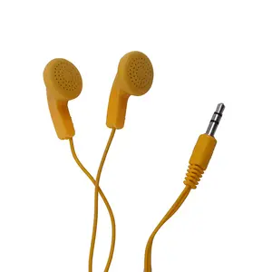 저렴한 가격 저렴한 3.5mm 케이블 이어폰 일회용 이어폰 항공 헤드셋 이어폰
