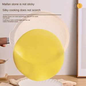 Sartén antiadherente multiusos para crepes con <span class=keywords><strong>mango</strong></span> de madera, Ideal para <span class=keywords><strong>Mango</strong></span> Banji, albóndigas de cerdo fritas, sándwiches, incluso para calentar la estufa - Product Image 3