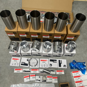 Động cơ đại tu Kit cho <span class=keywords><strong>Cummins</strong></span> 6bt <span class=keywords><strong>6bta5.9</strong></span> 6bt5.9 Piston lót Vòng đầy đủ Gasket Set - Product Image 1