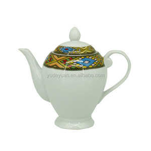 Set <span class=keywords><strong>da</strong></span> caffè etiope classico in ceramica Fine Design personalizzato <span class=keywords><strong>Saba</strong></span> 17 pezzi Set <span class=keywords><strong>da</strong></span> tè etiope - Product Image 4