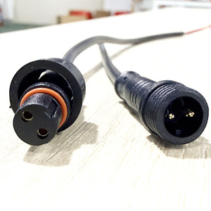 Harnais de câblage étanche M16 personnalisé 4P 5P à âme en cuivre, câble connecteur étanche 5 broches mâle-femelle 12V pour éclairage extérieur - Product Image 6