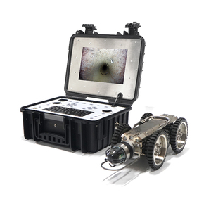 CCTV <span class=keywords><strong>NDT</strong></span> Inspection Vision Kamera Kanal rohr Inspektions ausrüstung <span class=keywords><strong>Crawler</strong></span> Robot PTZ Kamera - Product Image 6