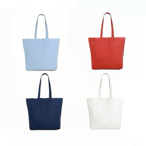 Bolsa de Compras de Algodón Personalizada <span class=keywords><strong>Rungo</strong></span> con Asa Larga, Cierre de Cremallera, Patrón de Letras, Tamaño Grande y Práctica - Product Image 3