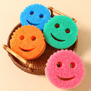 ฟองน้ำล้างหน้าแบบเปลี่ยนสีตามอุณหภูมิ แปรงทำความสะอาดครัว แปรงล้างจาน แปรงล้างหม้อ ลายการ์ตูน ขายดี - Product Image 2