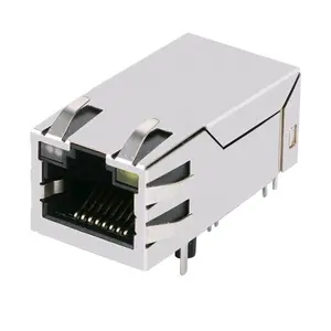 JXT7-1131NL CONN JACK 1P 10GB 100W PoE + conector RJ45 com transformador