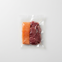 Sac d'emballage sous vide en Mylar de qualité alimentaire imprimé sur mesure, anti-odeur, transparent, thermoscellable, pour le stockage du poisson et de la viande