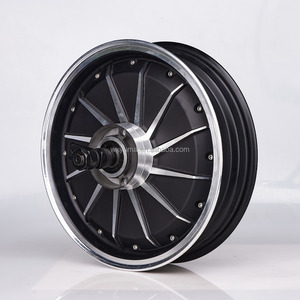 Motor de Eje sin Escobillas Personalizable de 12 Pulgadas y 1500W para Vehículos, Scooters, Ciclomotores y Motocicletas YM-HY-121500, Motor de Alta Eficiencia - Product Image 2